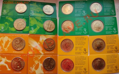 Июльская распродажа иностранных монет - sydney2000-01