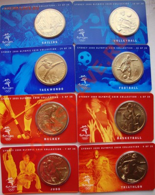 Июльская распродажа иностранных монет - sydney2000-02