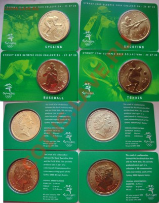 Июльская распродажа иностранных монет - sydney2000-03