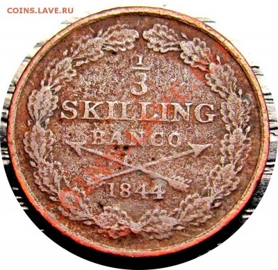 3 Skilling Banco 1844 до 29.07 в 22°° - P65 Sweden 1-3 Sk 1844_1