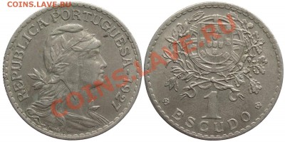 Португалия - portug_1e_1927_1