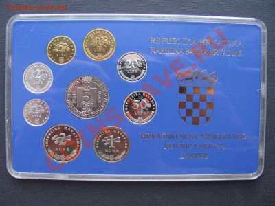 Годовые наборы иностранных монет. Coins sets. - Хорватия (2).JPG