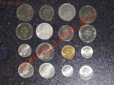 Ватикан, Гранд Лот 16 разных монет (27.07) - P1010084.JPG