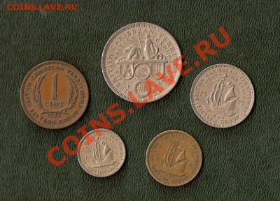 Британские Карибские Территории 5 разных монет  (27.07) - сканирование0040