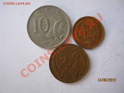 Иностранные монеты по 5-20 рублей - Австралия - 1