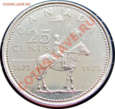 Q84 Канада 25¢ 1973 Королевская полиция до 31.07 в 22°° - Q84 25c 1973_1