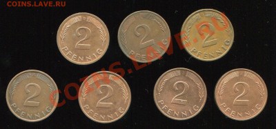 недорогие иностранные монетки, тема пополняемая - 2pf1