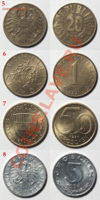 Австралия, Австрия, Британия, Венгрия, Венесуэла - 5457-62_m