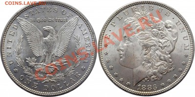 монеты США (вроде как небольшой каталог всех монет США) - Dollar 1883.JPG