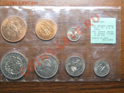 Набор банковкий Новая Зеландия 1965 г. - IMG_1374.JPG
