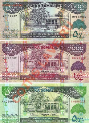 Сомалиленд 3 шт - Somaliland 500 - 1000 - 5000.JPG