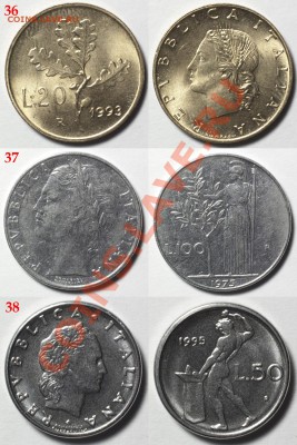 Дания, Швеция, ГДР, Италия, Чехия, Румыния, Колумбия и др. - 5575-80_m