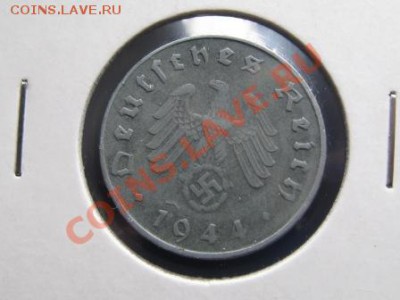 10 рейхспфенинг 4 штуки.1940-44 г.Цинк.Сохран. - IMG_1402.JPG