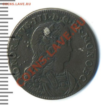 З су (песетта) 1734, Монако. - ин 1су,1734