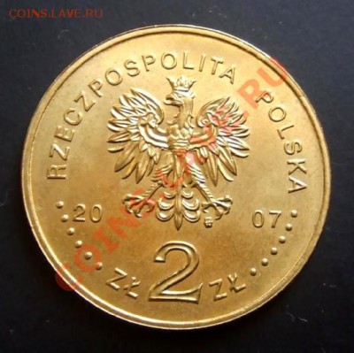 ПОЛЬША 2 злотых (2007) Злотый-Ника до 07.08. (22.00) - Польша 2 злотых (2007) История злотого (Ника) Р