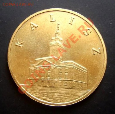 ПОЛЬША 2 злотых (2006) KALISZ до 07.08. (22.00) - Польша 2 злотых (2006) KALISZ (Города Польши) А
