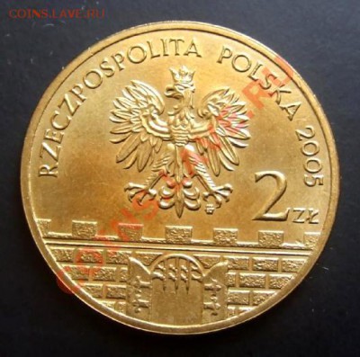 ПОЛЬША 2 злотых (2005) CIESZYN до 07.08. (22.00) - Польша 2 злотых (2005) CIESZYN (Города Польши) Р