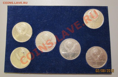 Набор Олимпиада-80 (6 шт.) в пл. коробке до 05.08.12 до 22-0 - 2_Ю