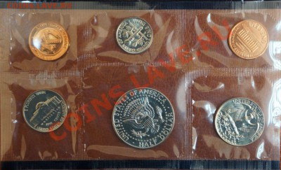 США годовой UNC набор 1989 двор P до 09.08.12 22:00 - 5