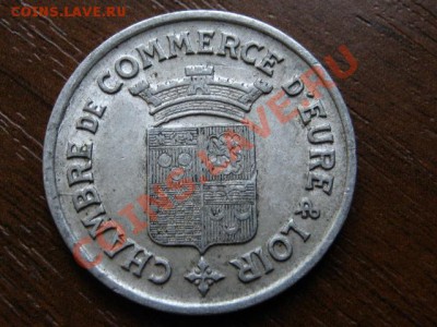 Франция нотгельд 25 сантимов 1922 Loir до 08.08.12 в 21.00 М - IMG_2504