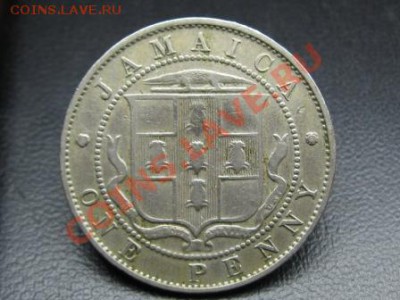 1 Пенни Ямайка. 1919 Георг 5. - IMG_1492.JPG