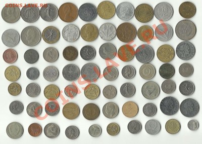 = Иностранные монеты по 15 рублей = - 15 рублей - 1-1