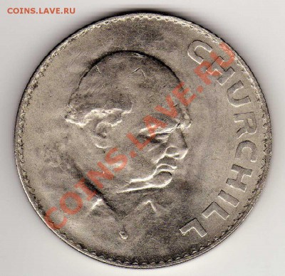 Великобритания крона 1965 Черчилль до 13.08-22.00мск (1967) - img595
