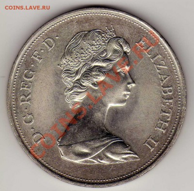 Великобритания крона 1972 Сер.свадьба до 13.08-22мск (2646) - img567