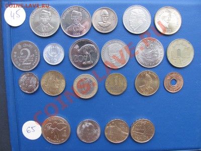 Иностранные не серебряные монеты. От 30 до 90 руб. - 45,65.JPG