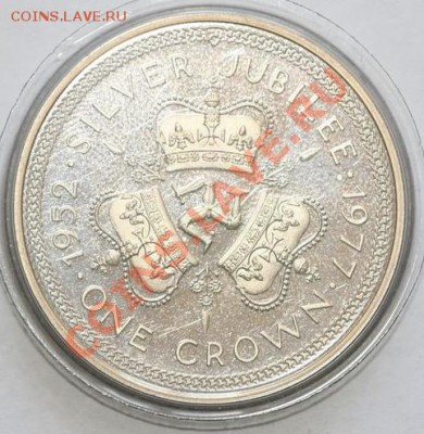 1 Краун. Остров Мэн. 1977 - PROOF - до 14.08 18 МСК - 040