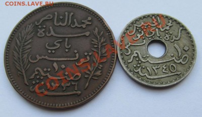 Тунис 10 центов 1917 и 1926 - 12