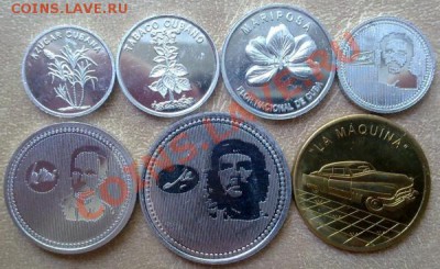 Куба, о-в Хувентуд набор 7 монет 2011 до 15.08 21. - user48175_pic12368_1342296900