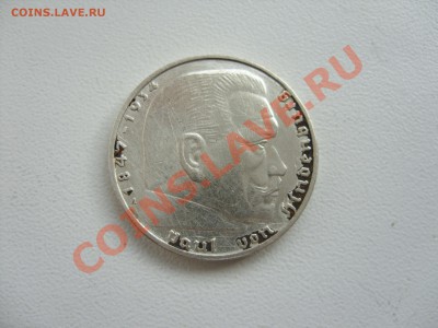 2 марки Германия. Гинденбург. 1938А. 15.08.2012 в 23:59 МСК - 2 марки несохран - 2