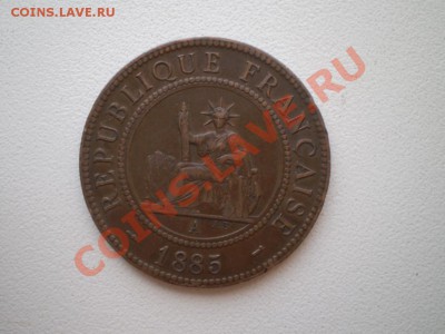 Индокитай 1 цент 1884 - 2543445569_1