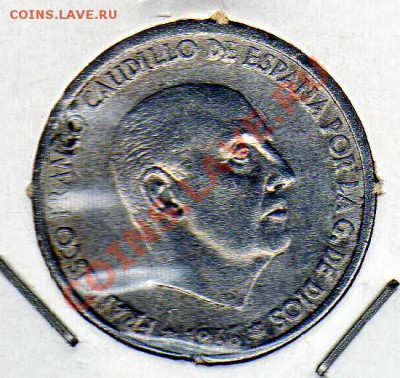 ИСПАНИЯ 50 СЕНТИМО 1968 ДО 16.08.12 В 22.00МСК (2762) - img697