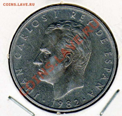 ИСПАНИЯ 2 ПЕСЕТЫ 1982 КАРТА ДО 16.08.12 В 22.00МСК (2762) - img698