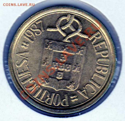 ПОРТУГАЛИЯ 10 ЭСКУДО 1987 ДЕРЕВНЯ ДО 16.08-22.00МСК (2957) - img700