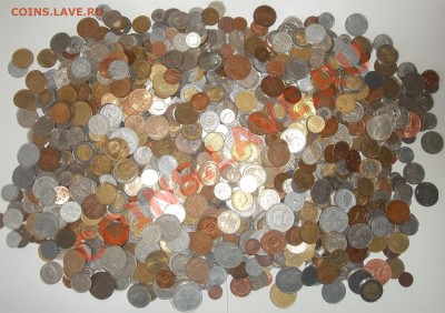 Монеты иностранные на вес, от 1 кг по 800 руб. - 5