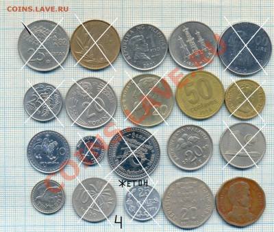иностранные монеты на выбор 2 - скан 4 2  по 15рубл испр