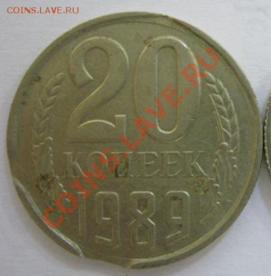20 коп. 1989 г., два выкуса, до 16.08, 21-00 Мск - 20-два выкуса-1.JPG