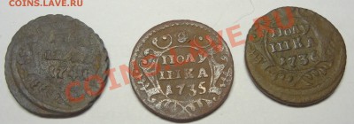 9 полушек  1735-50г.г. - DSC00814.JPG