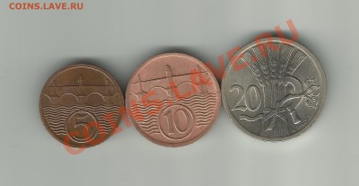 5 монет ЧЕХОСЛОВАКИЯ 1924-1929 XF - до 20.08 20МСК - 358