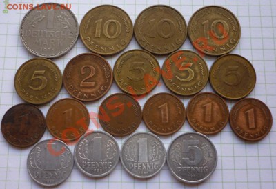 47 иностранных монет (разных государств). - P1090343.JPG