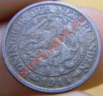 1 цент Нидерланды 1914г. - DSCN2016.JPG