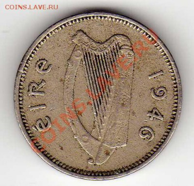 ИРЛАНДИЯ 3 ПЕНСА 1946 ЗАЯЦ ДО 23.08.12 В 22.00МСК (2987) - img881