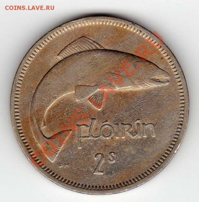 ИРЛАНДИЯ ФЛОРИН 1959 ЛОСОСЬ ДО 23.08.12 В 22.00МСК (2987) - img912