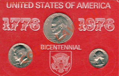 США СЕТ 1976 ЮБИЛЕЙ (3ШТ.) ДО 23.08.12 В 22.00МСК (2981) - img932