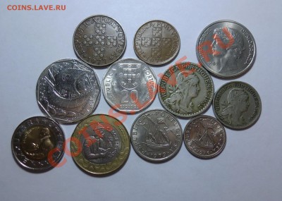 11 монет - ПОРТУГАЛИЯ 1940-1998 - до 24.08 21 МСК - 723