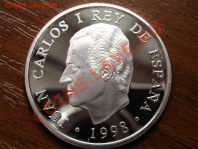 Испания 1000 песет 1998 Футбол серебро до 22.08.12 в 21.00 М - IMG_2871