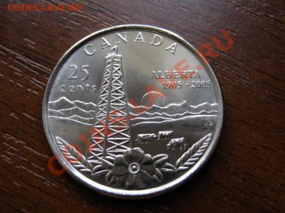 Канада 25 центов 2005 Альберта до 22.08.12 в 21.00 М - IMG_2942